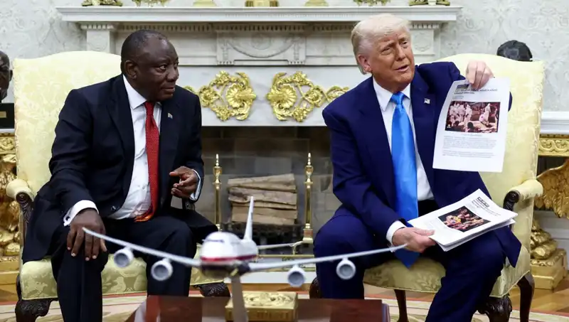 Trump'ın Şoke Eden İddiası: "Güney Afrika'da Beyazlara Soykırım Var"