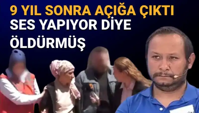 9 Yıl Önceki Cinayet İtirafı Canlı Yayında Ortaya Çıktı