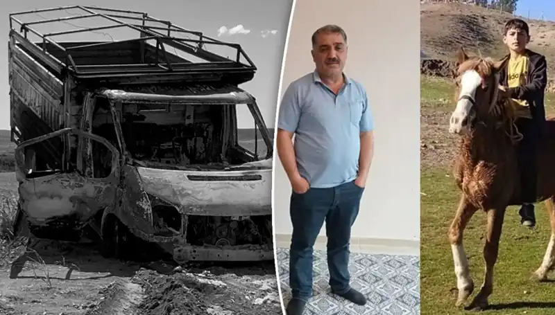 Diyarbakır'da Vahşice Öldürülen Baba Oğulun Son Yolculuğu