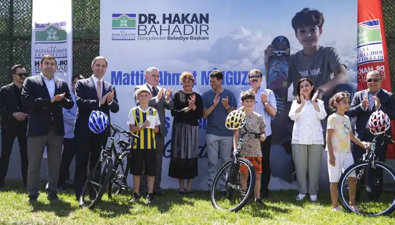 Bahçelievler'de Gençler İçin Heyecan Verici Skate Parkı Açıldı