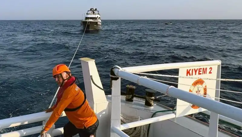 Marmaris Açıklarında Tehlike Anı: Sürüklenen Tekne İçin Kurtarma Operasyonu