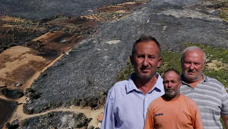 Çeşme Yangınının Ardında Kalan Yıkım: "Her Şeyim Gitti"